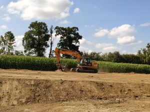 Nivellement et pr&eacute;paration de terrain &agrave; Carentan-les-Marais