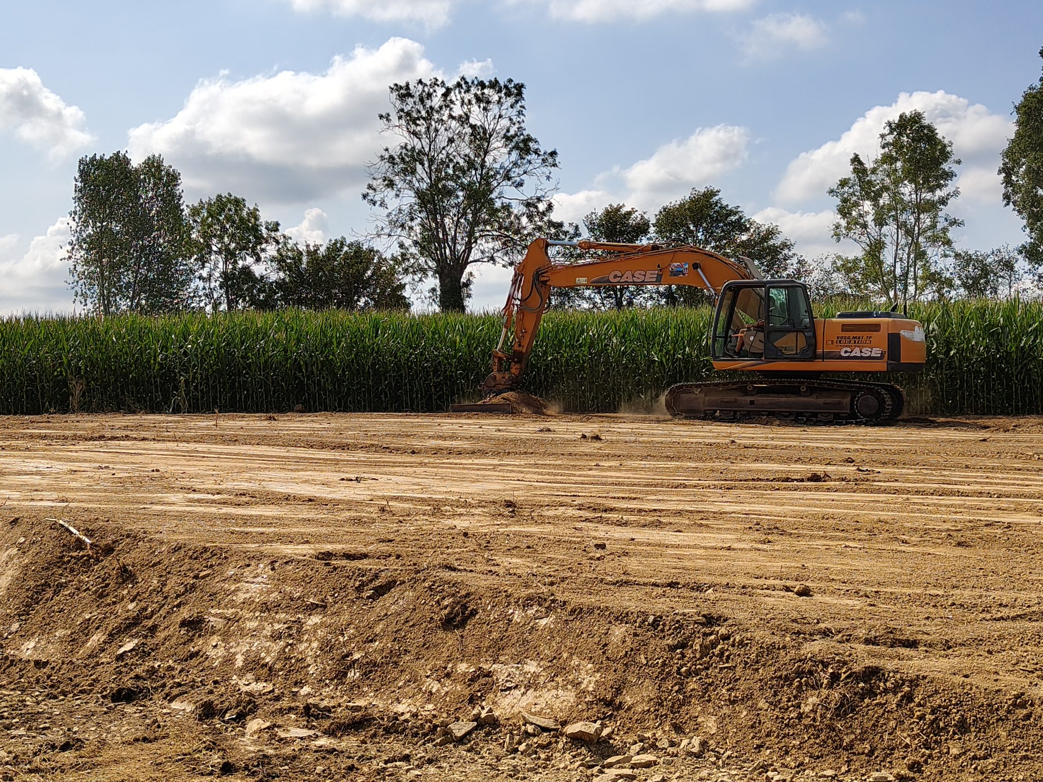 Nivellement et plateforme